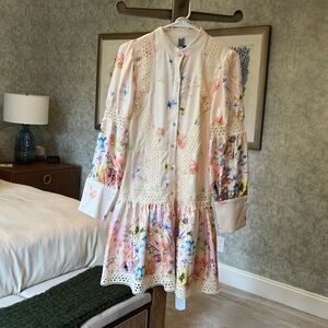 NWT Lai Meng Five Cats Dress